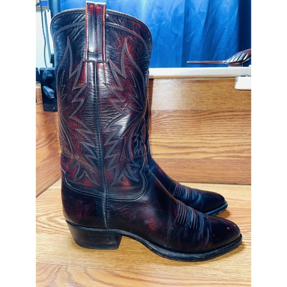 Wheeler Boot Co Shoes Authentic Wheeler Boot Co Custom Black Cherry